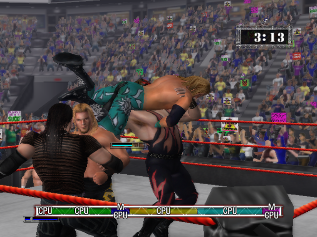 WWF Raw screenshot 4 for Xbox